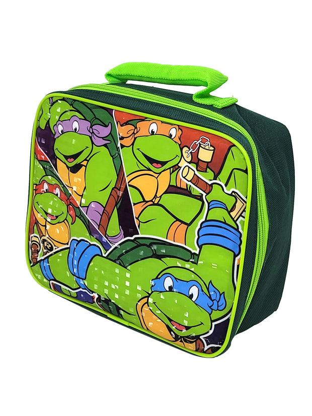 Teenage Mutant Ninja Turtles Insulated Lunch Bag & 2-Piece Snack Container Set