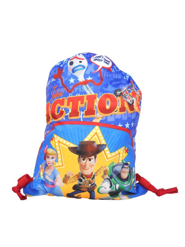 Disney Pixar Toy Story 4 Kids 15" Sling Bag & Forky Key Chain 2-Piece Set