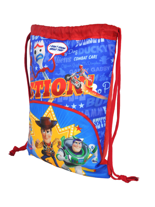 Toy Story Buzz Lightyear Sling Bag 15" Woody Bo Peep Disney Boys Girls 2-Pack