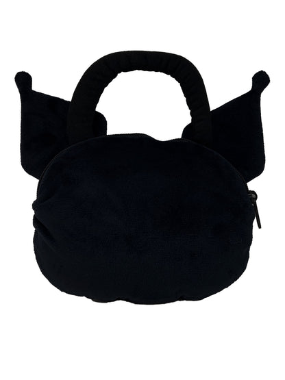 Hello Kitty Girls Purse Plush Handbag Soft Sanrio Kuromi Small 9"