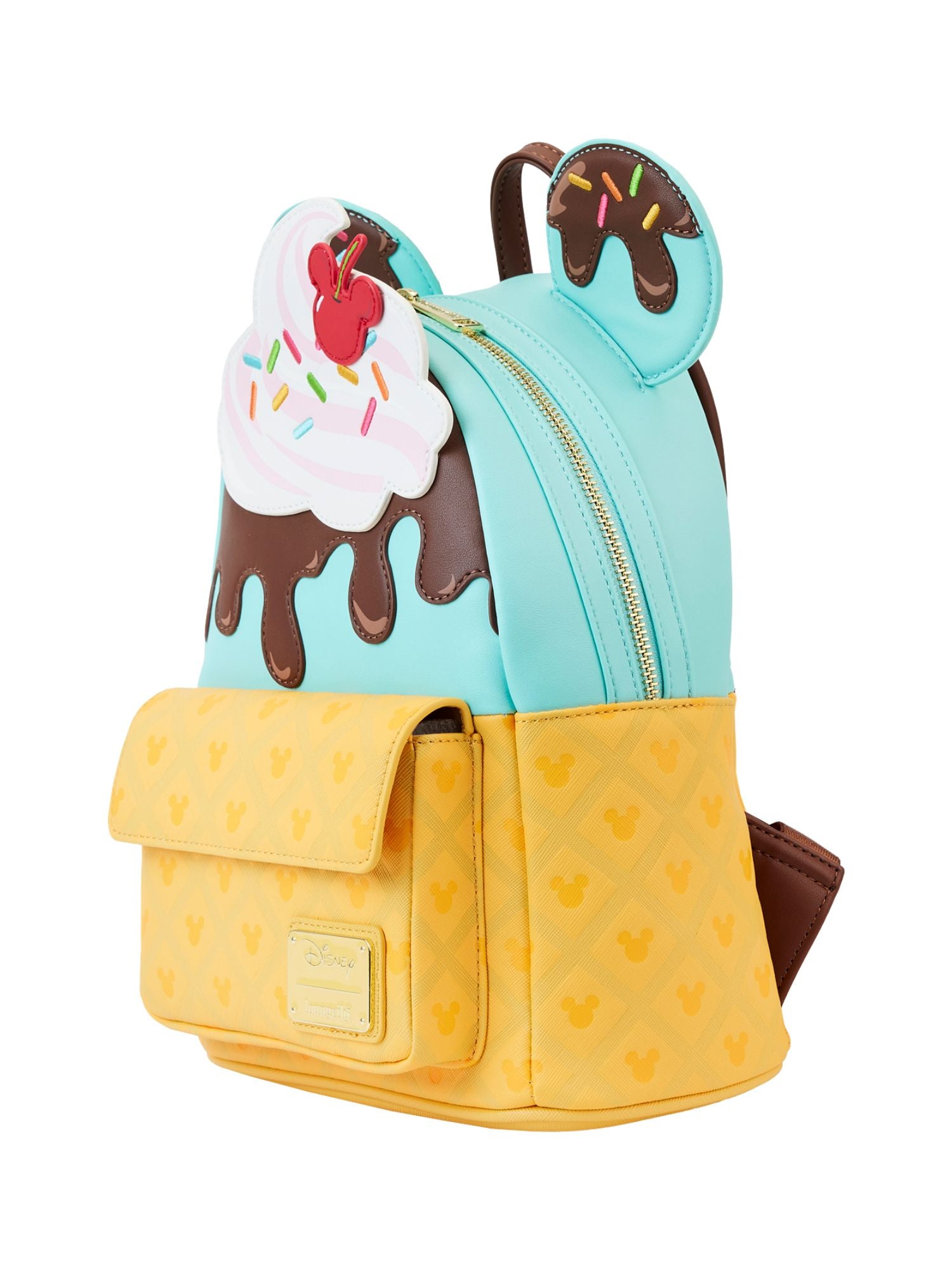 Loungefly x Disney Mickey And Minnie Sweets Ice Cream Mini Backpack