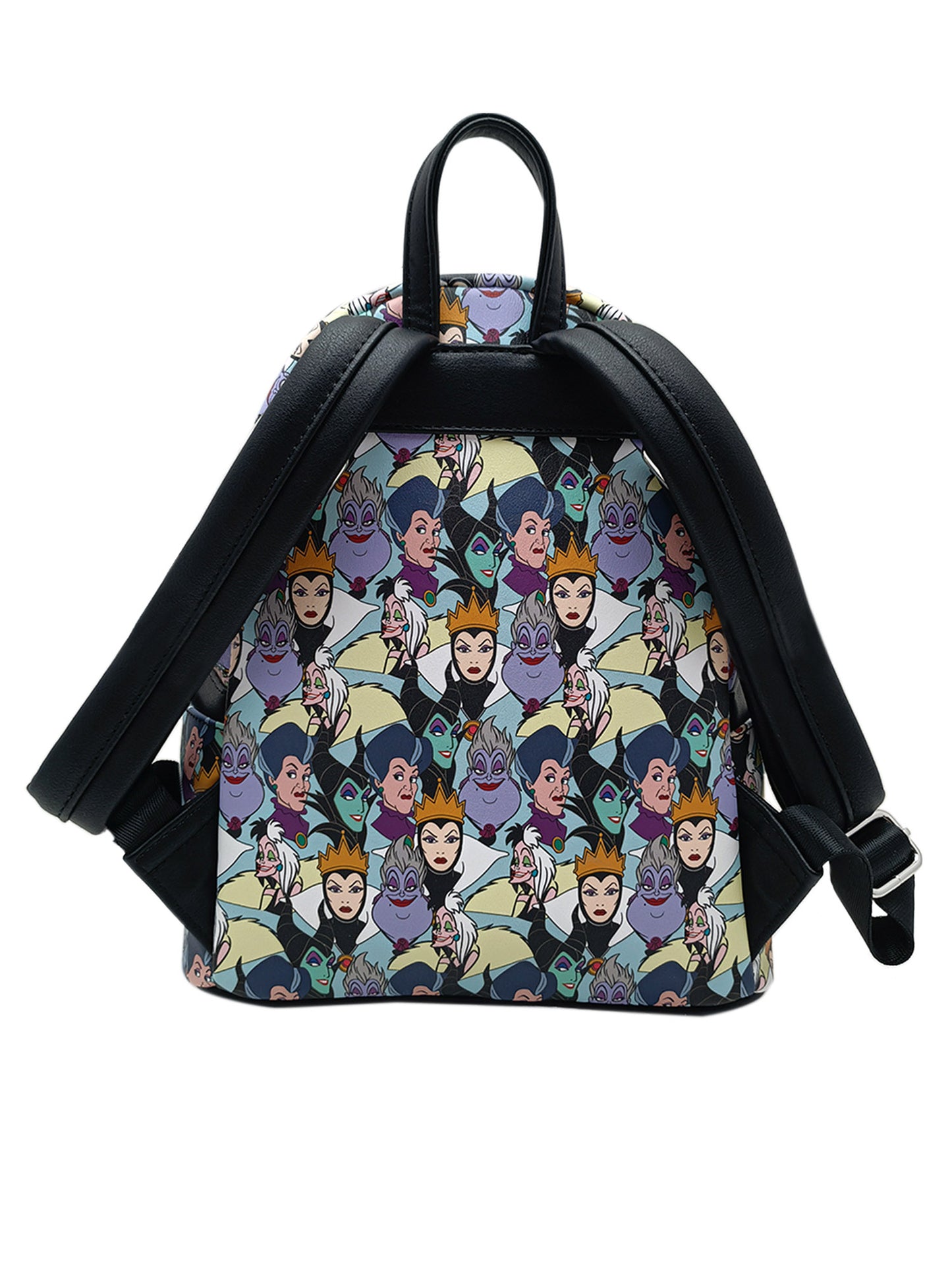 Loungefly x Disney Womens Villains Mini Backpack Handbag & Wallet Princess Set
