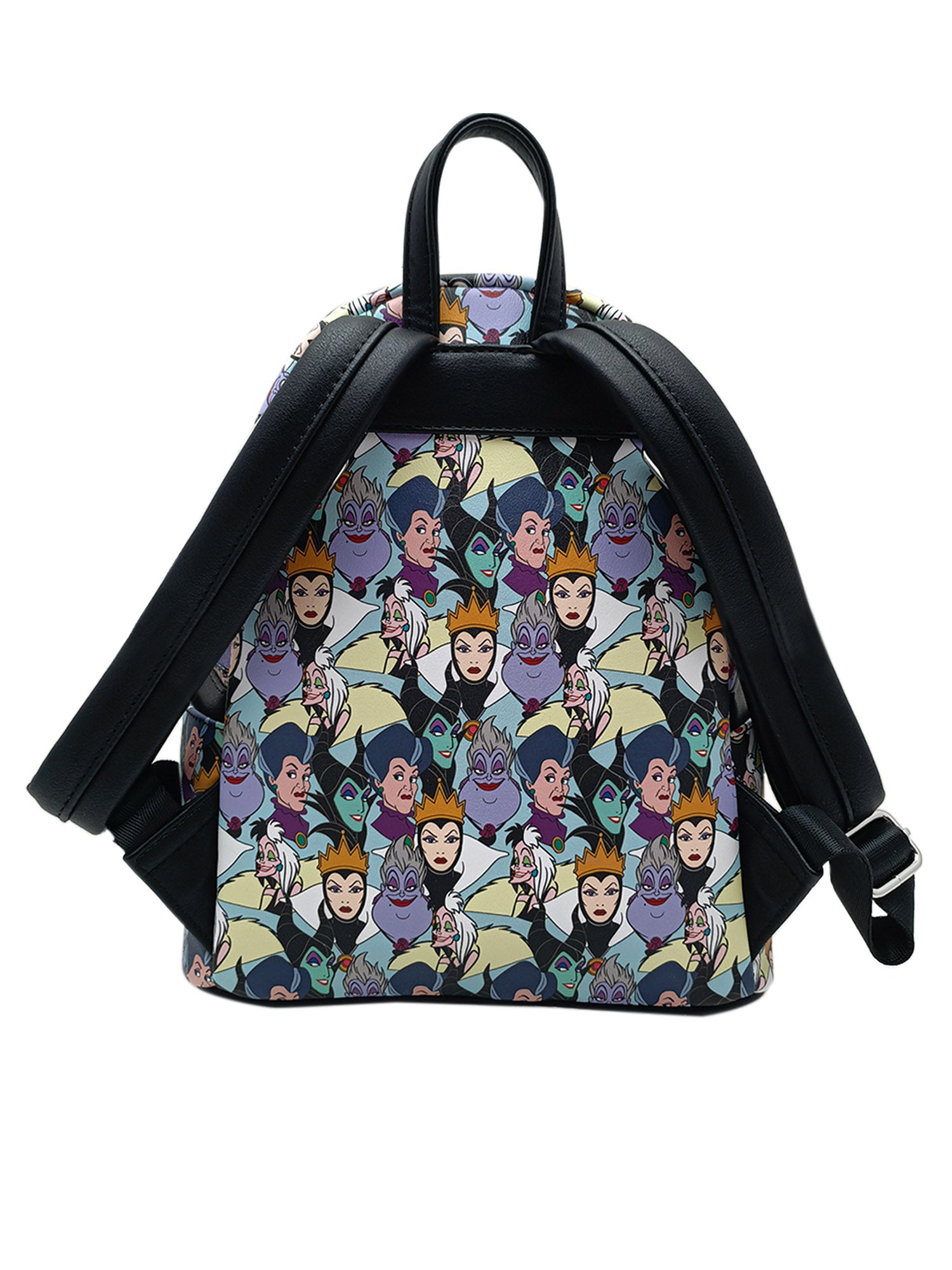 Loungefly x Disney Womens Villains Mini Backpack Handbag & Wallet Princess Set
