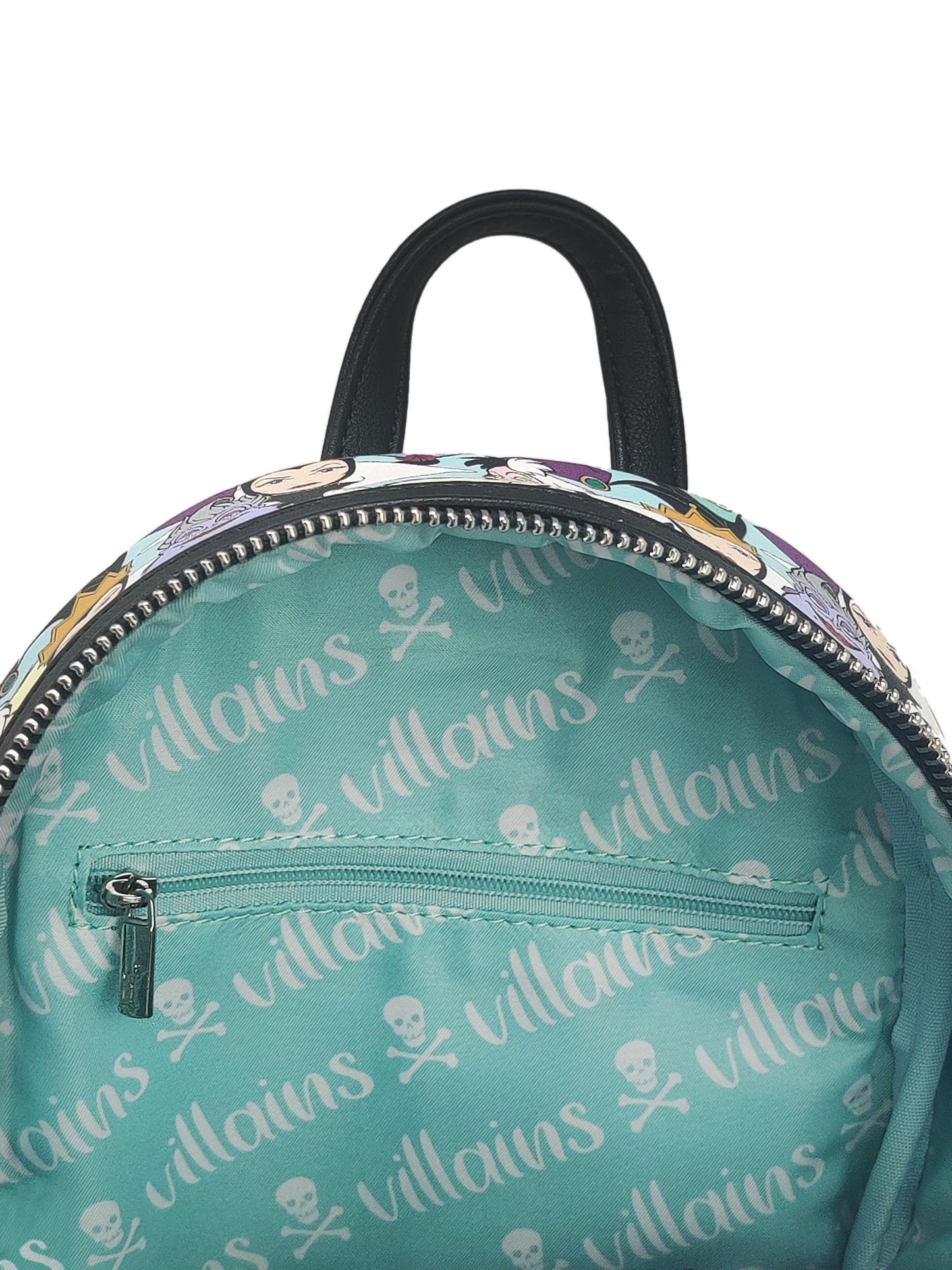 Loungefly x Disney Villains Mini Backpack Handbag All-Over Print Cruella De Vil