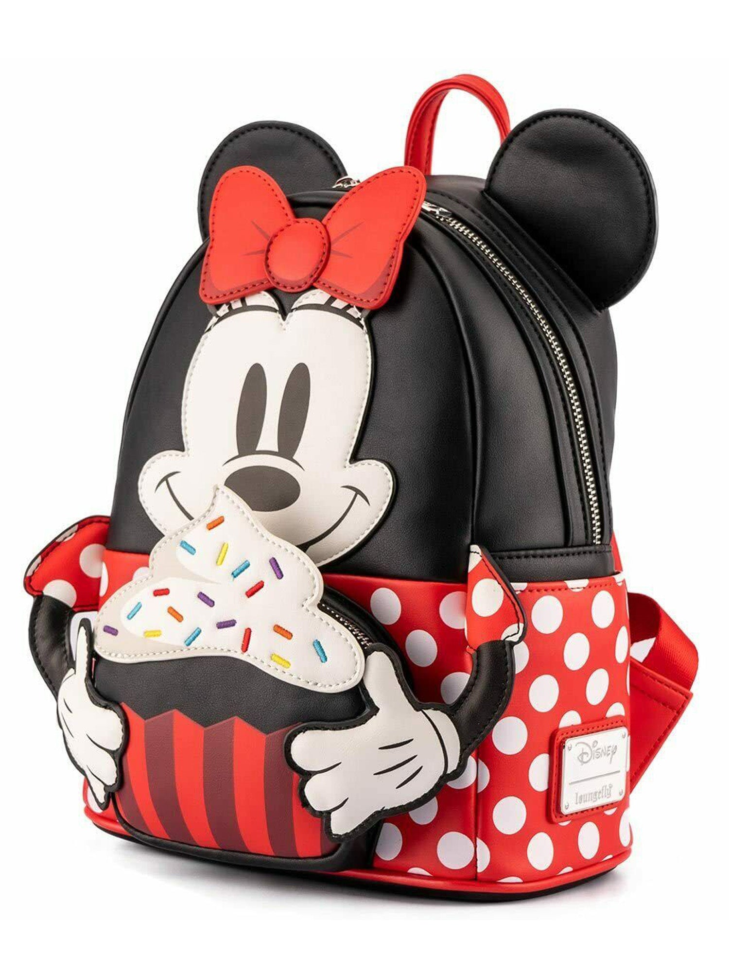 Loungefly x Disney Minnie Mouse Oh My Sweet Cupcakes Mini Backpack Handbag Ears