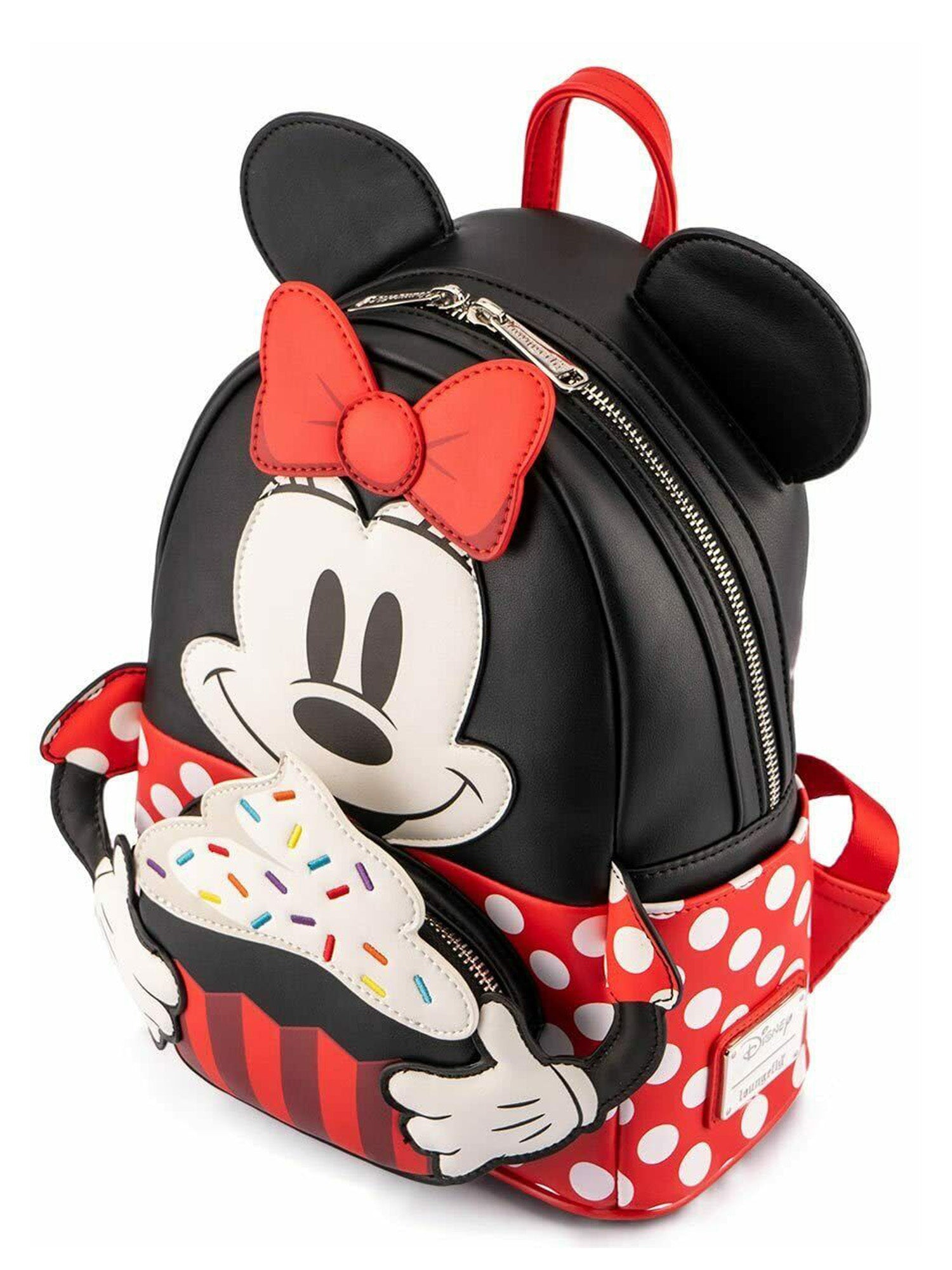 Loungefly x Disney Minnie Mouse Oh My Sweet Cupcakes Mini Backpack Handbag Ears