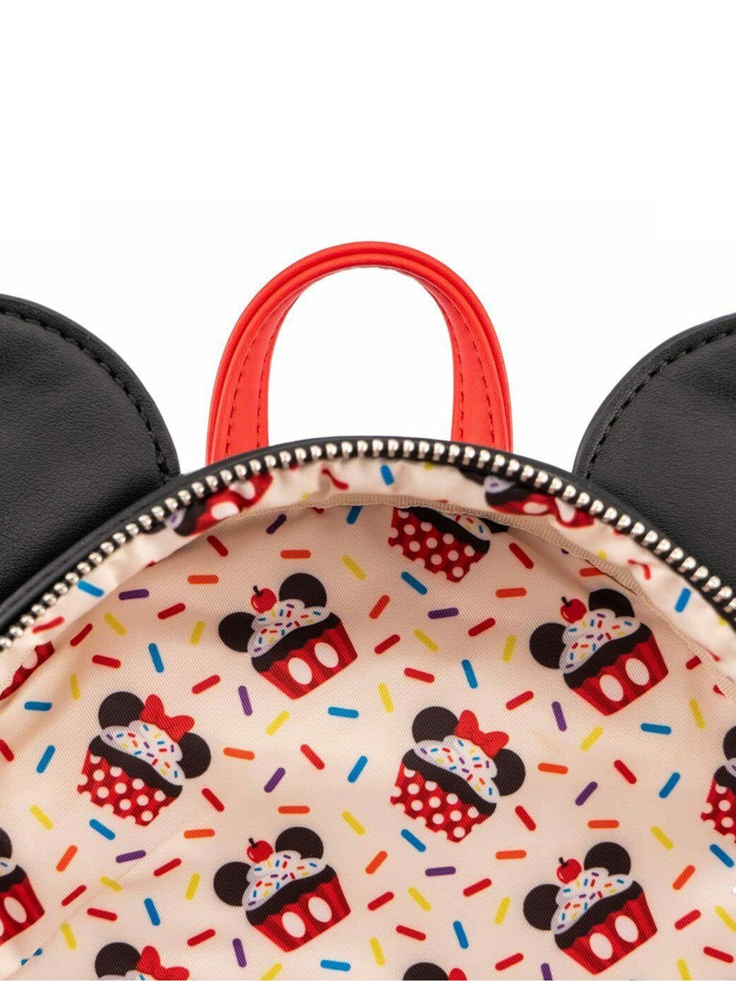 Loungefly x Disney Minnie Mouse Oh My Sweet Cupcakes Mini Backpack Handbag Ears
