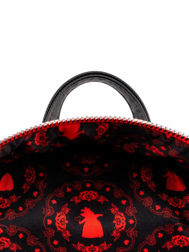 Loungefly x Disney Queen of Hearts Mini Backpack Handbag Alice in Wonderland