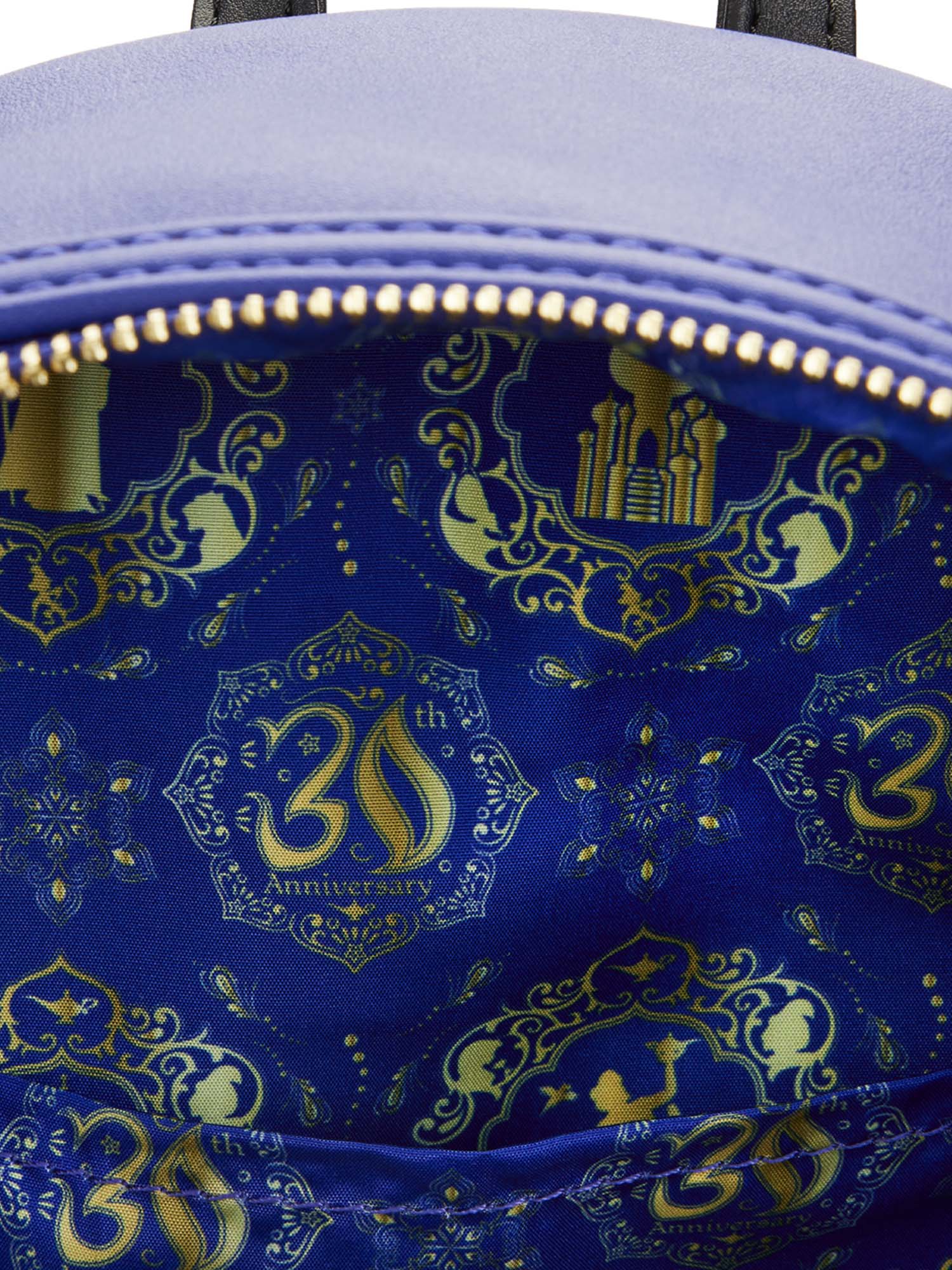Loungefly x Disney 30th Anniversary Aladdin Mini Backpack Handbag Jasmine Genie