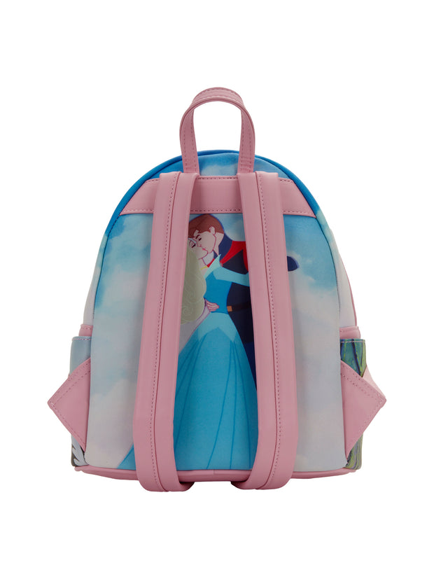 Loungefly x Disney Sleeping Beauty Mini Backpack Handbag Aurora Maleficent