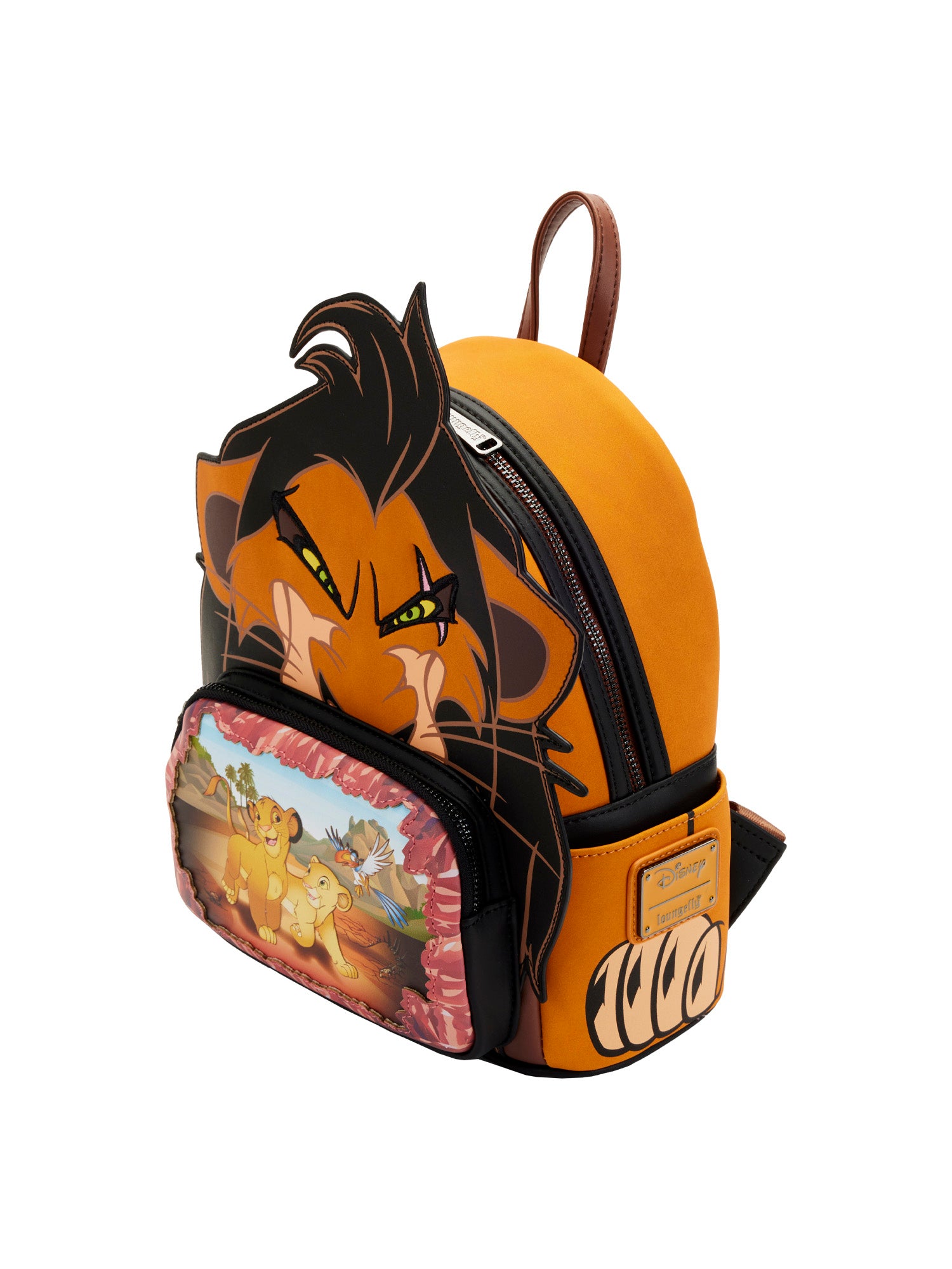 Loungefly x Disney Lion King Villain Mini Backpack Handbag Scar Simba – Open and Clothing