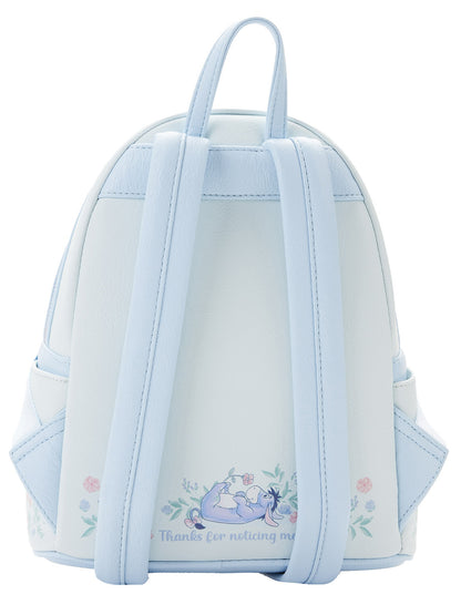 Loungefly x Disney Eeyore Mini Backpack Handbag Floral Light Blue