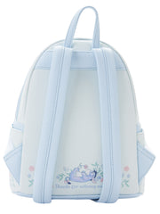 Loungefly x Disney Eeyore Mini Backpack Handbag Floral Light Blue