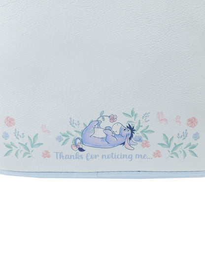 Loungefly x Disney Eeyore Mini Backpack Handbag Floral Light Blue