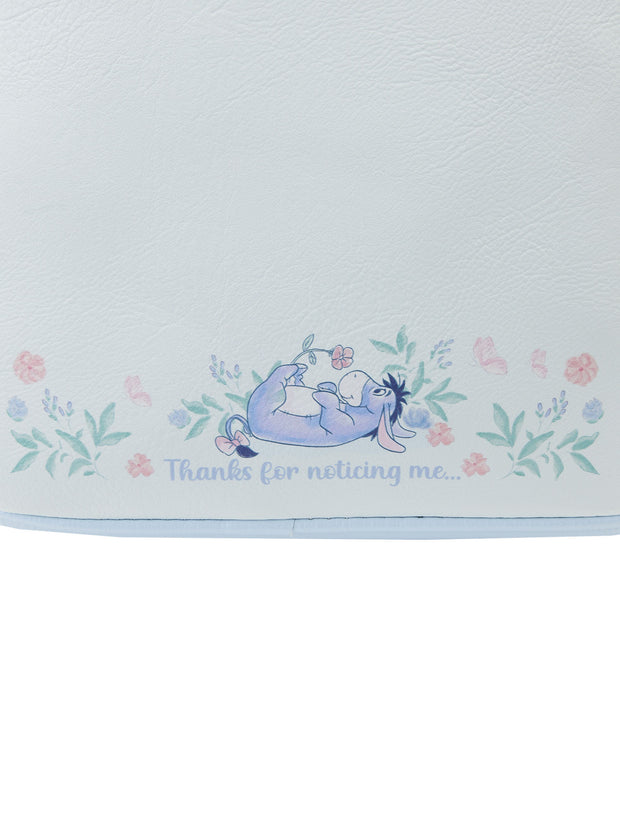 Loungefly x Disney Eeyore Mini Backpack Handbag Floral Light Blue