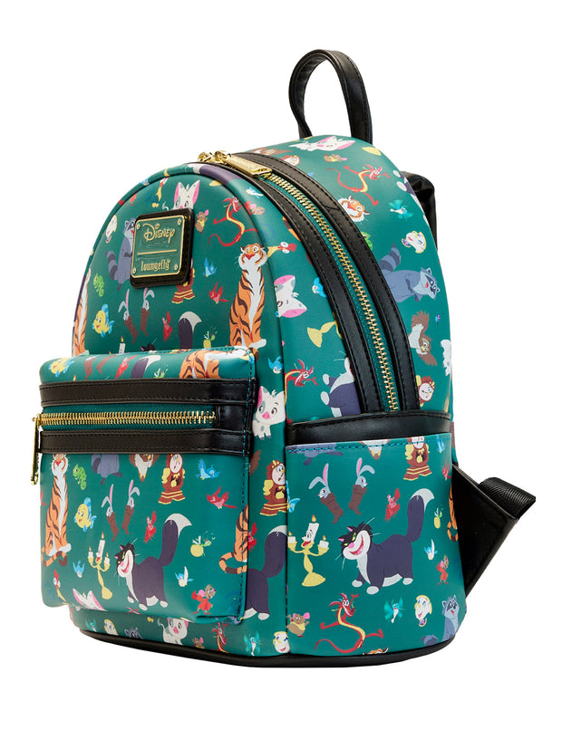 Loungefly x Disney Princess Sidekicks Mini Backpack & Zip Around Wallet Set