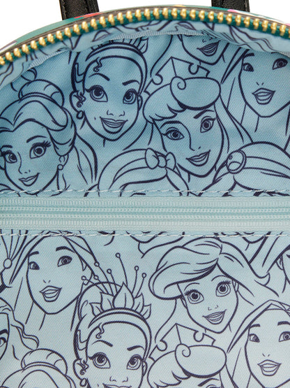 Loungefly x Disney Princess Sidekicks Mini Backpack Handbag Green