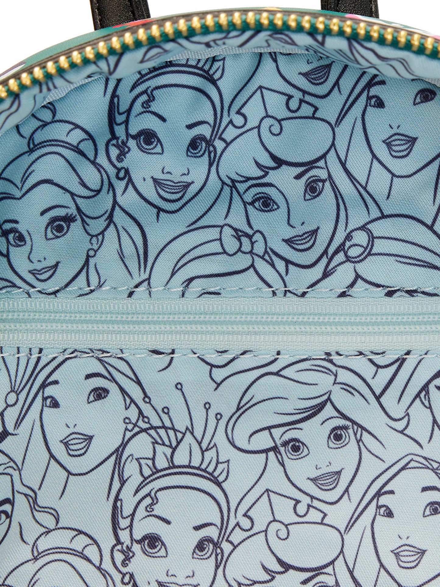 Loungefly x Disney Princess Sidekicks Mini Backpack Handbag Green