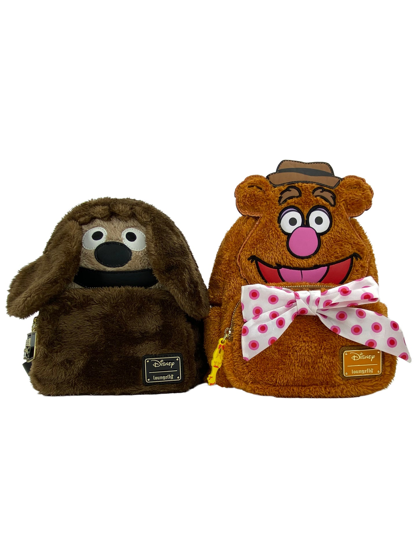 Loungefly x Disney Muppets Rowlf & Fozzie Mini Backpack 2-Piece Set