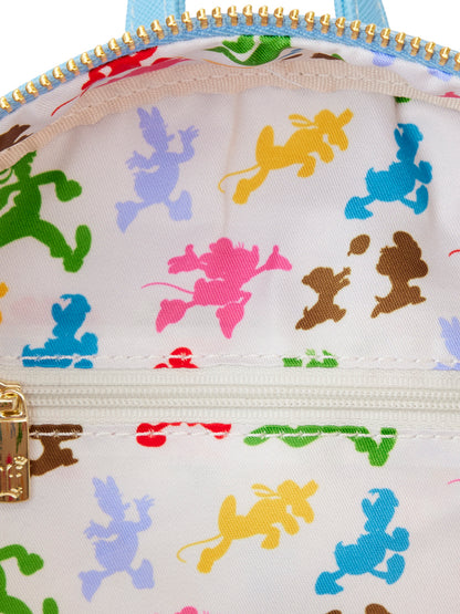 Loungefly x Disney Mickey & Friends Forward Backward Mini Backpack & Wallet Set