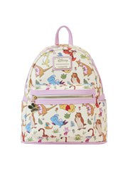Loungefly x Disney Winnie The Pooh & Friends Mini Backpack Eeyore Piglet Roo AOP