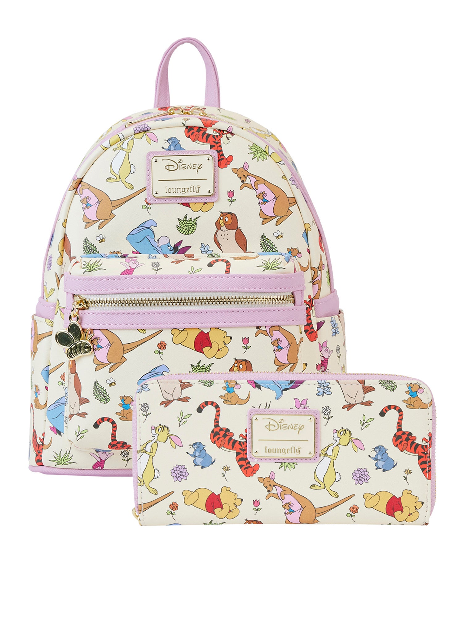 Loungefly x Disney Winnie The Pooh & Friends Mini Backpack & Wallet Se – Open and Clothing