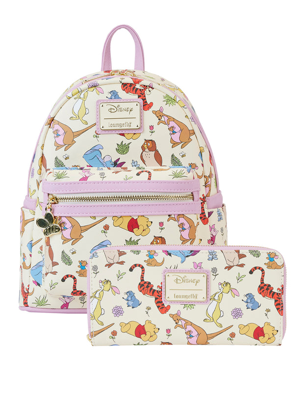 Loungefly x Disney Winnie The Pooh & Friends Mini Backpack & Wallet Set