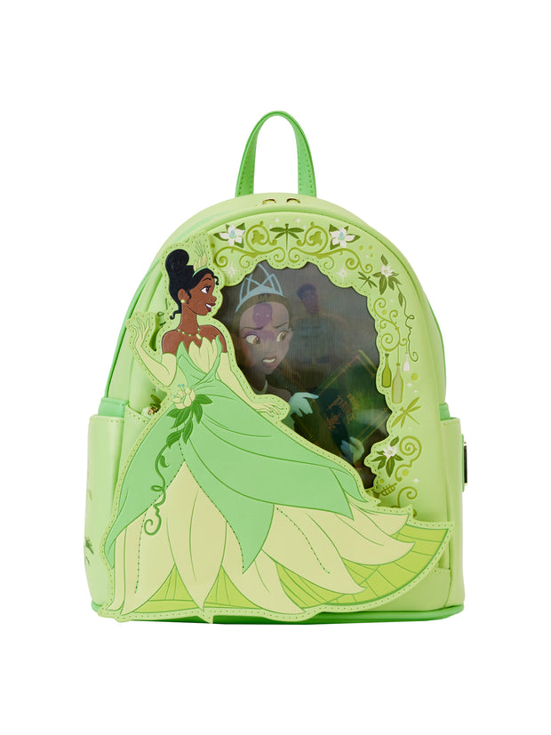 Loungefly x Disney Princess and the Frog Tiana Lenticular Mini Backpack