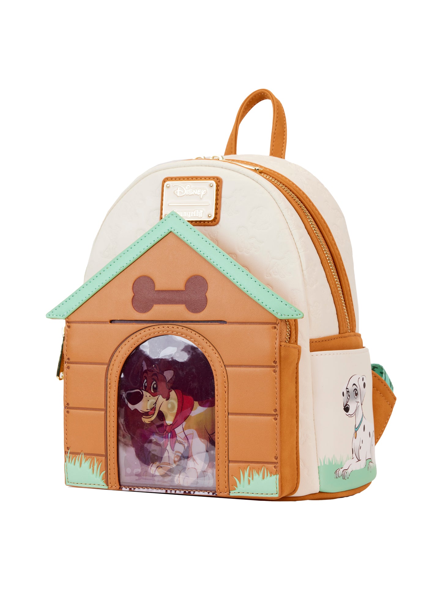 Loungefly x Disney Dogs Backpack Triple Lenticular Display Lady Tramp