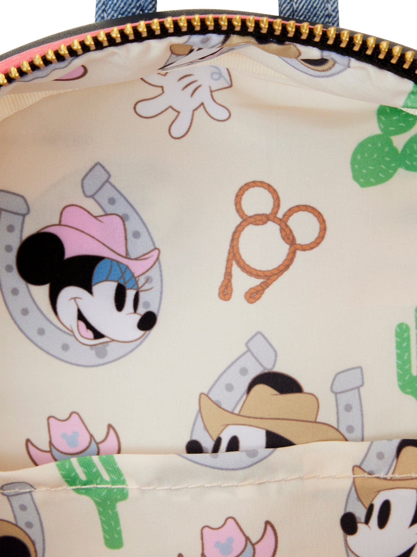 Loungefly x Disney Western Mickey Mouse Mini Backpack Handbag