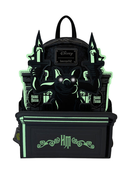 Loungefly x Disney Haunted Mansion Gargoyle Wallpaper Mini Backpack