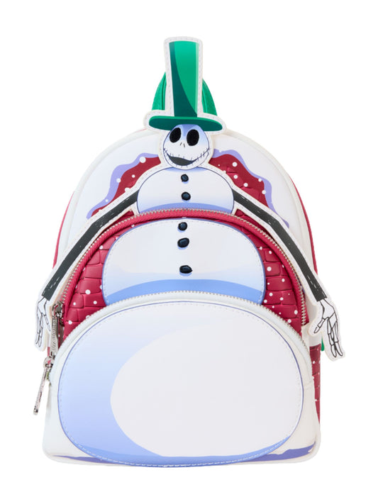 Loungefly x The Nightmare Before Christmas Snowman Jack Skellington Mini Backpack