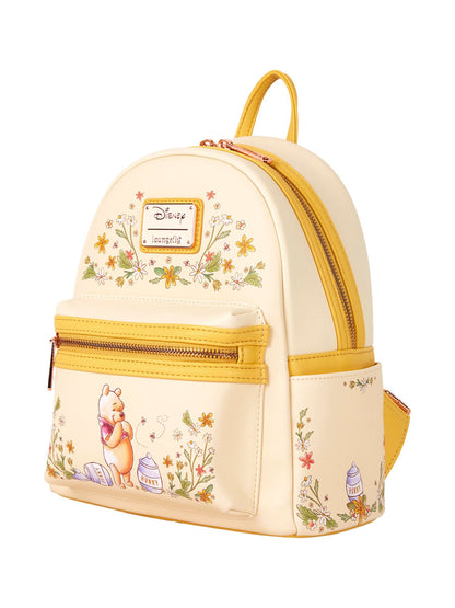 Loungefly x Disney Winnie the Pooh Eeyore Piglet Tigger Floral Mini 4 Backpack Set