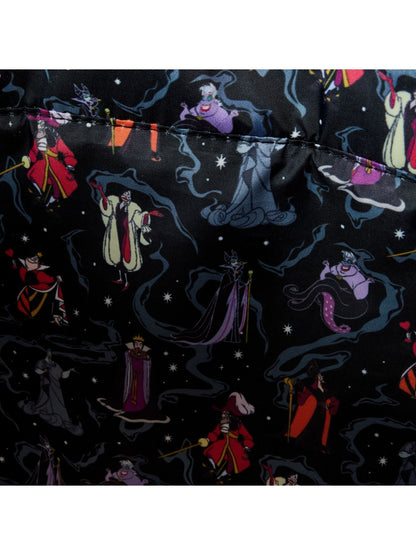 Loungefly x Disney Villains Convertible Backpack Tote Bag Iridescent