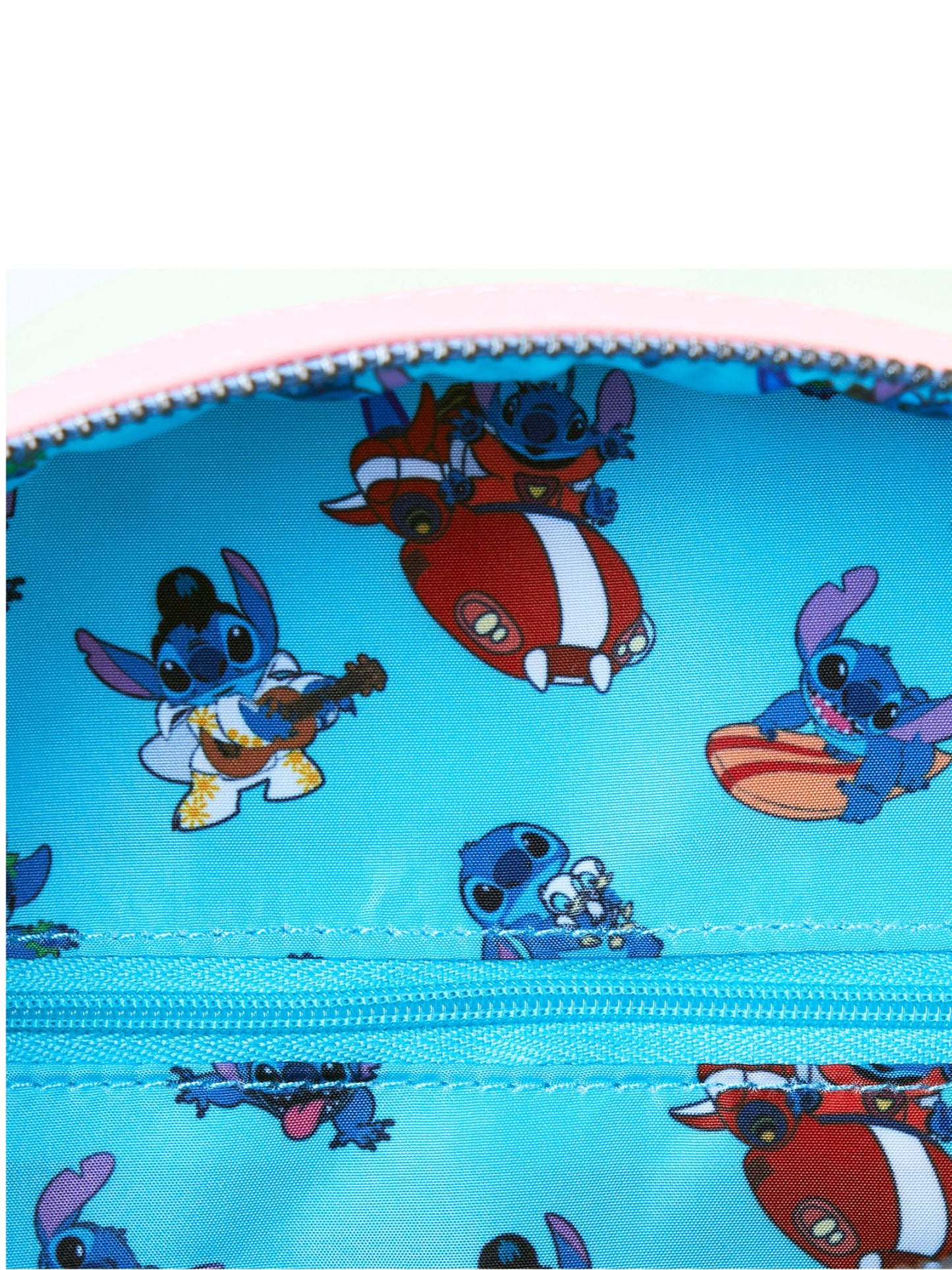 Loungefly x Disney Stitch Color Block Mini Backpack Handbag