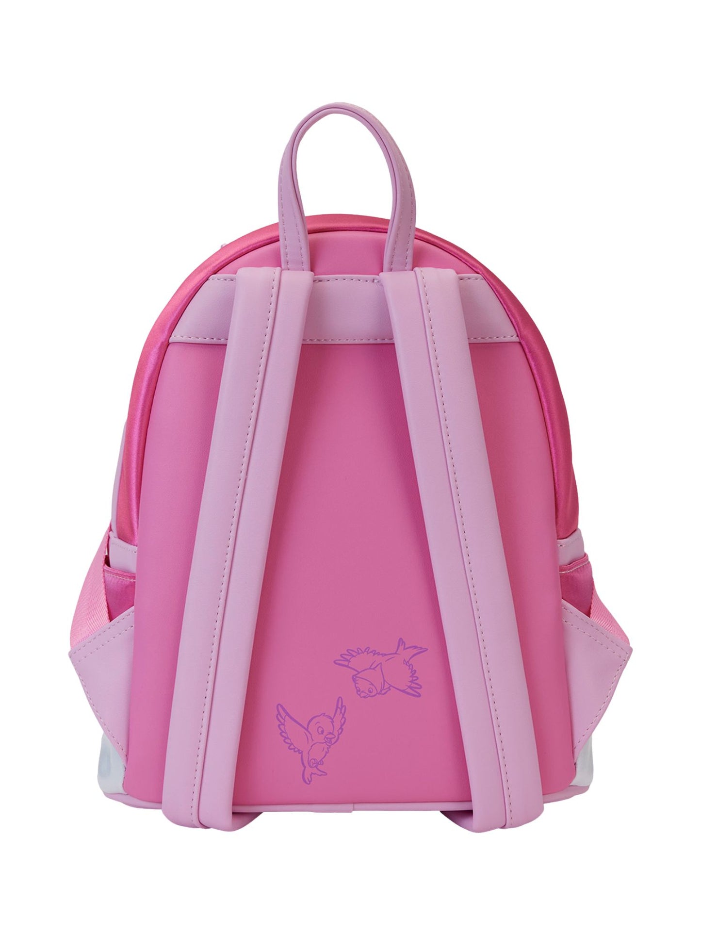 Loungefly x Disney Cinderella 75th Anniversary Pink Bow Gown Cosplay Mini Backpack