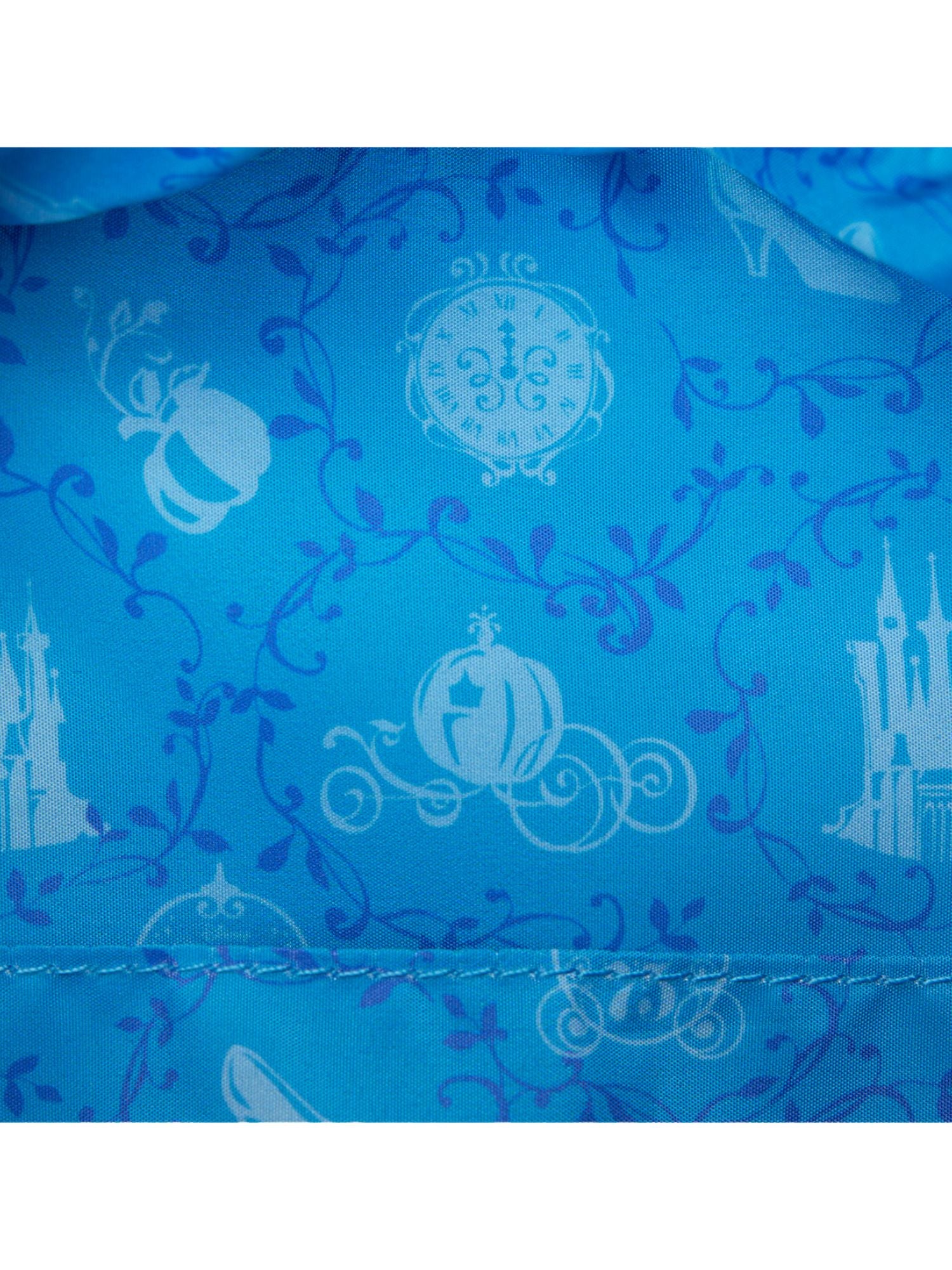 Loungefly x Disney Cinderella 75th Anniversary Pink Bow Gown Cosplay Mini Backpack