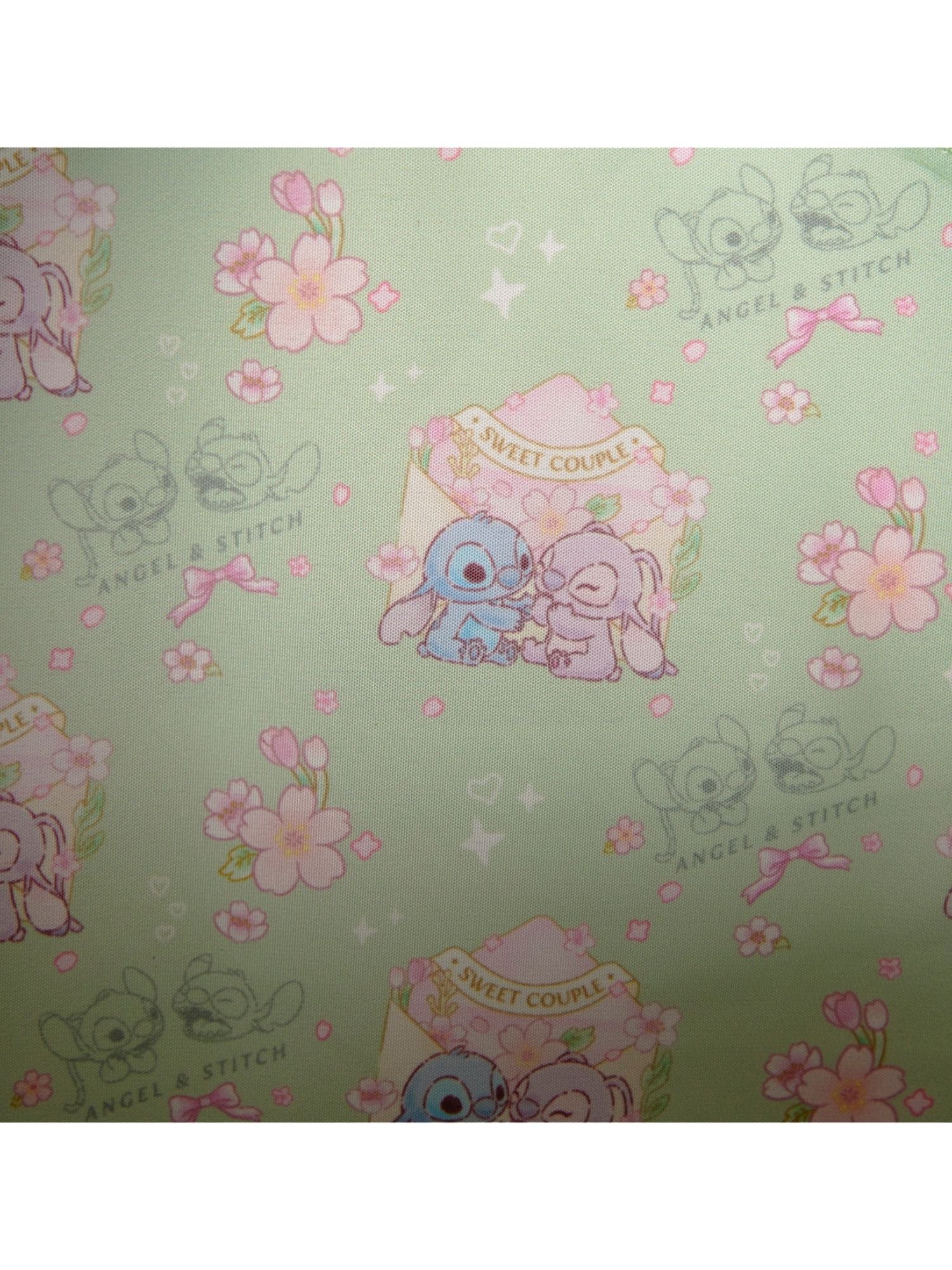 Loungefly x Disney Stitch Angel Mini Backpack Cherry Blossom All Over Print