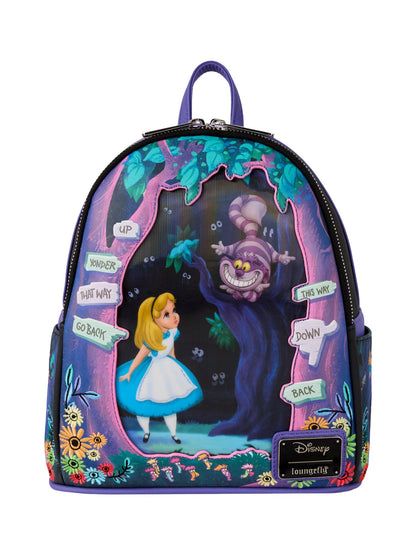 Loungefly x Disney Alice in Wonderland Mini Backpack Handbag Purse