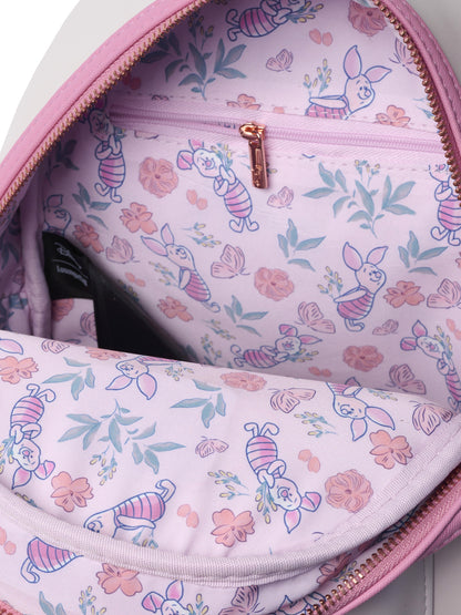 Loungefly x Disney Winnie The Pooh Piglet Floral Backpack & Wallet Set