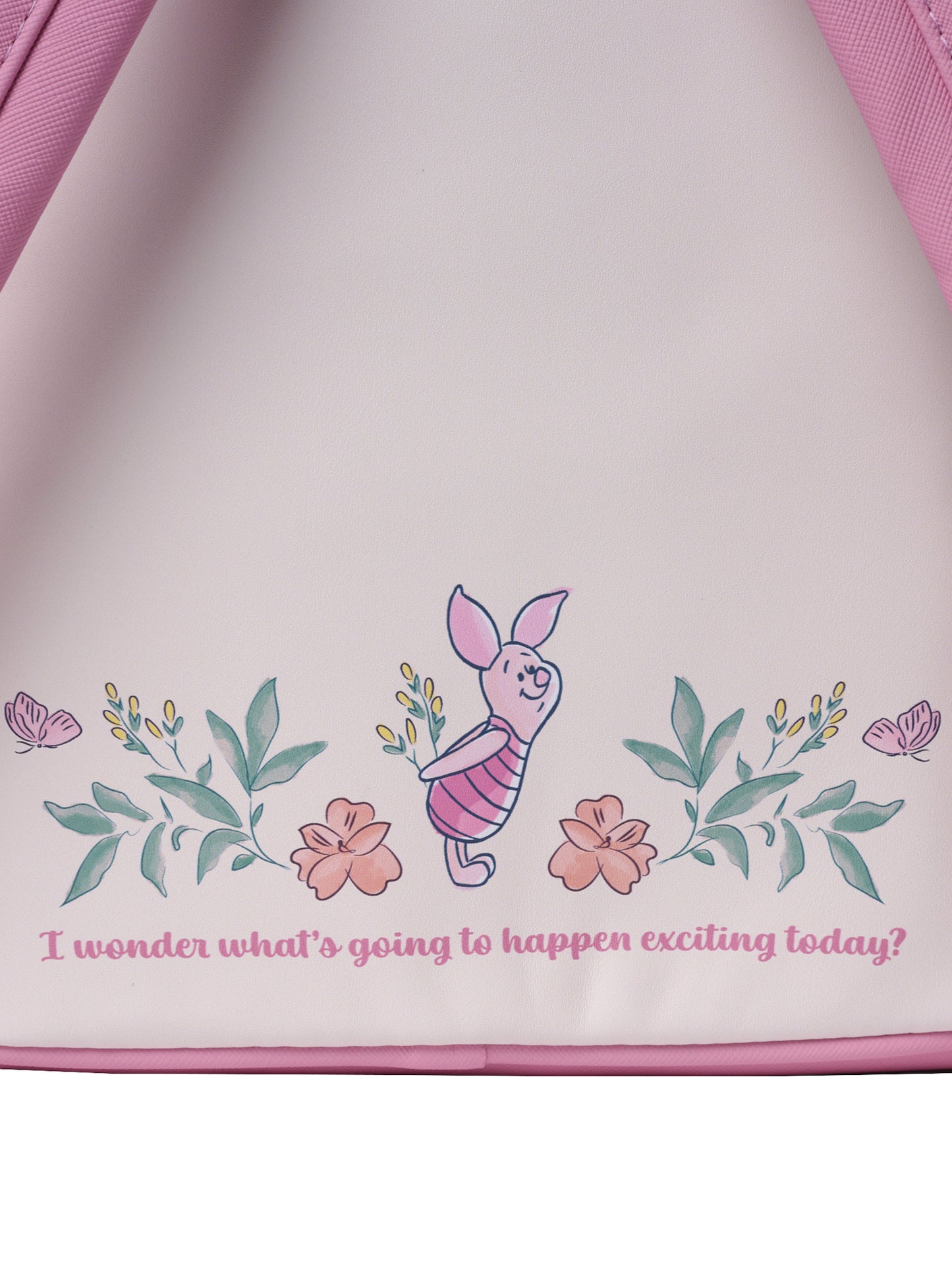 Loungefly x Disney Piglet Floral Mini Backpack Winnie the Pooh Pink