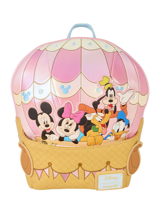 Loungefly x Disney Mickey & Friends Figural Hot Air Balloon Mini Backpack