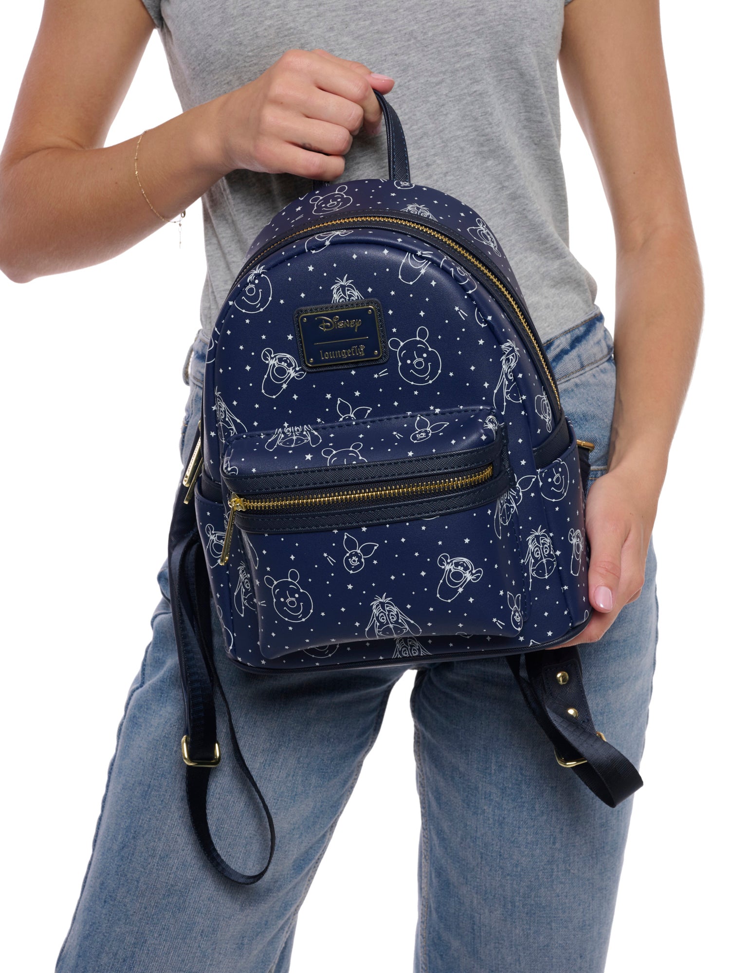 constellation backpack leather Zodiac Astrology Symbols Print Amongst the moons and stars Loungefly x Disney Winnie the