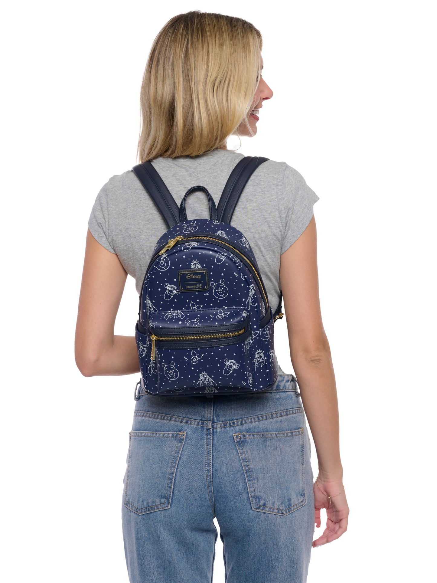 Loungefly x Disney Winnie the Pooh Constellation Mini Backpack Glow-In-the-Dark