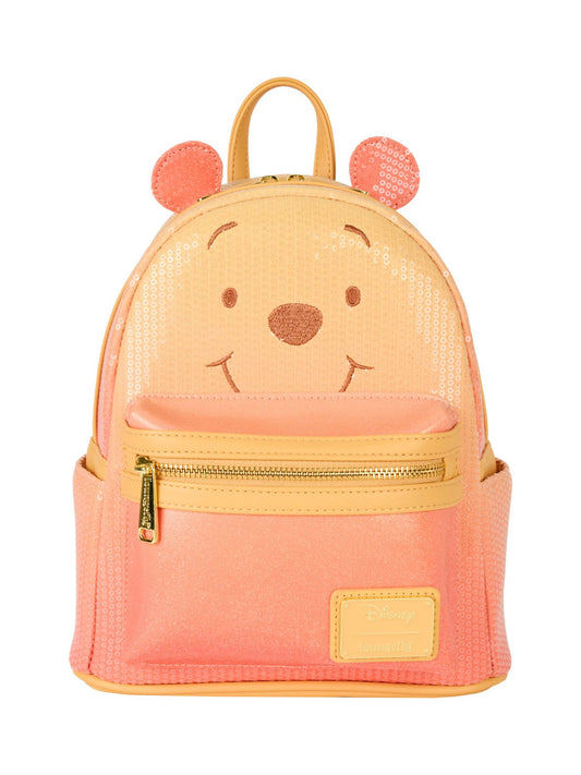 Loungefly x Disney Winnie the Pooh Sequin & Glitter Mini Backpack