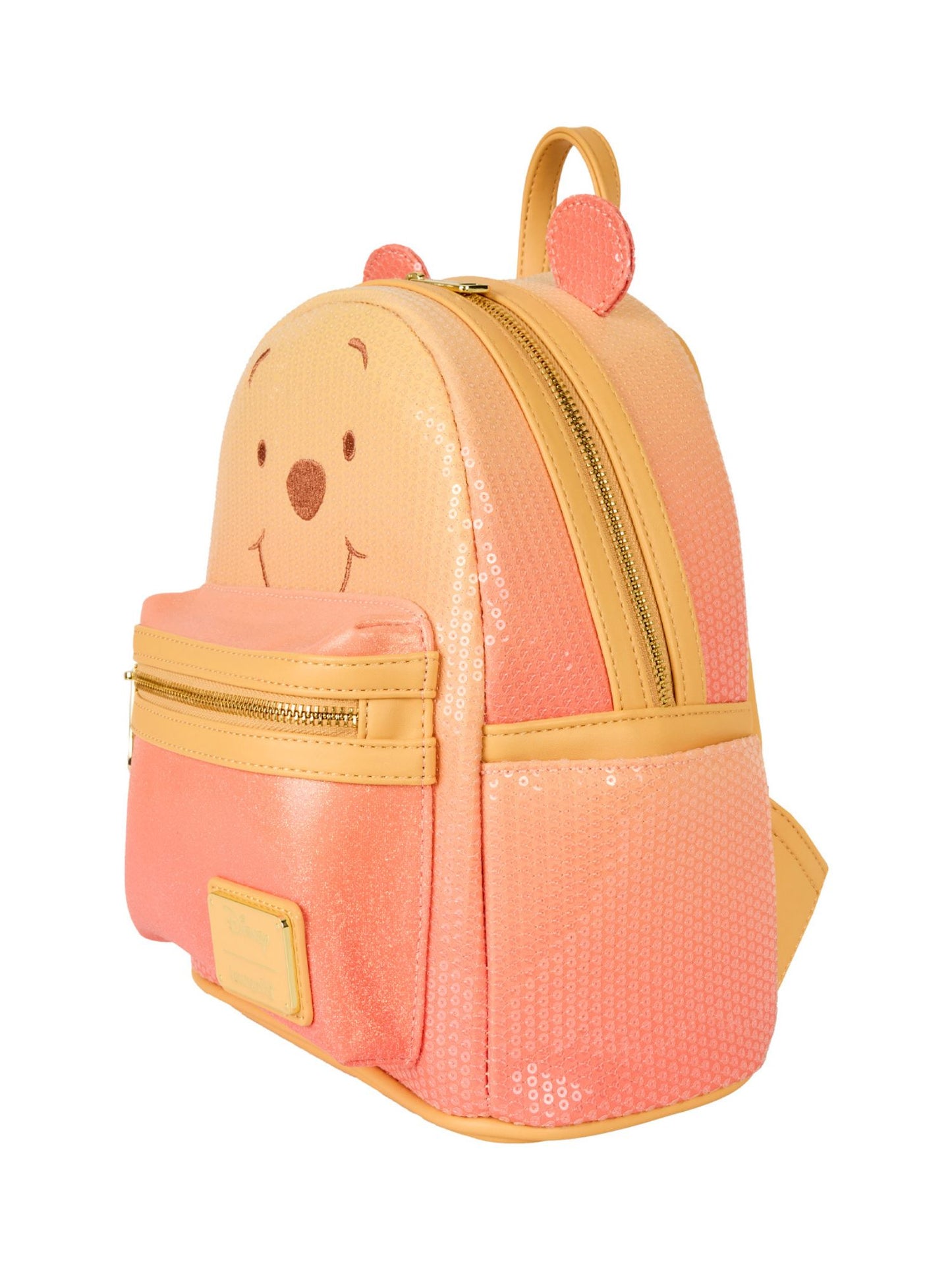 Loungefly x Disney Winnie the Pooh Sequin & Glitter Mini Backpack