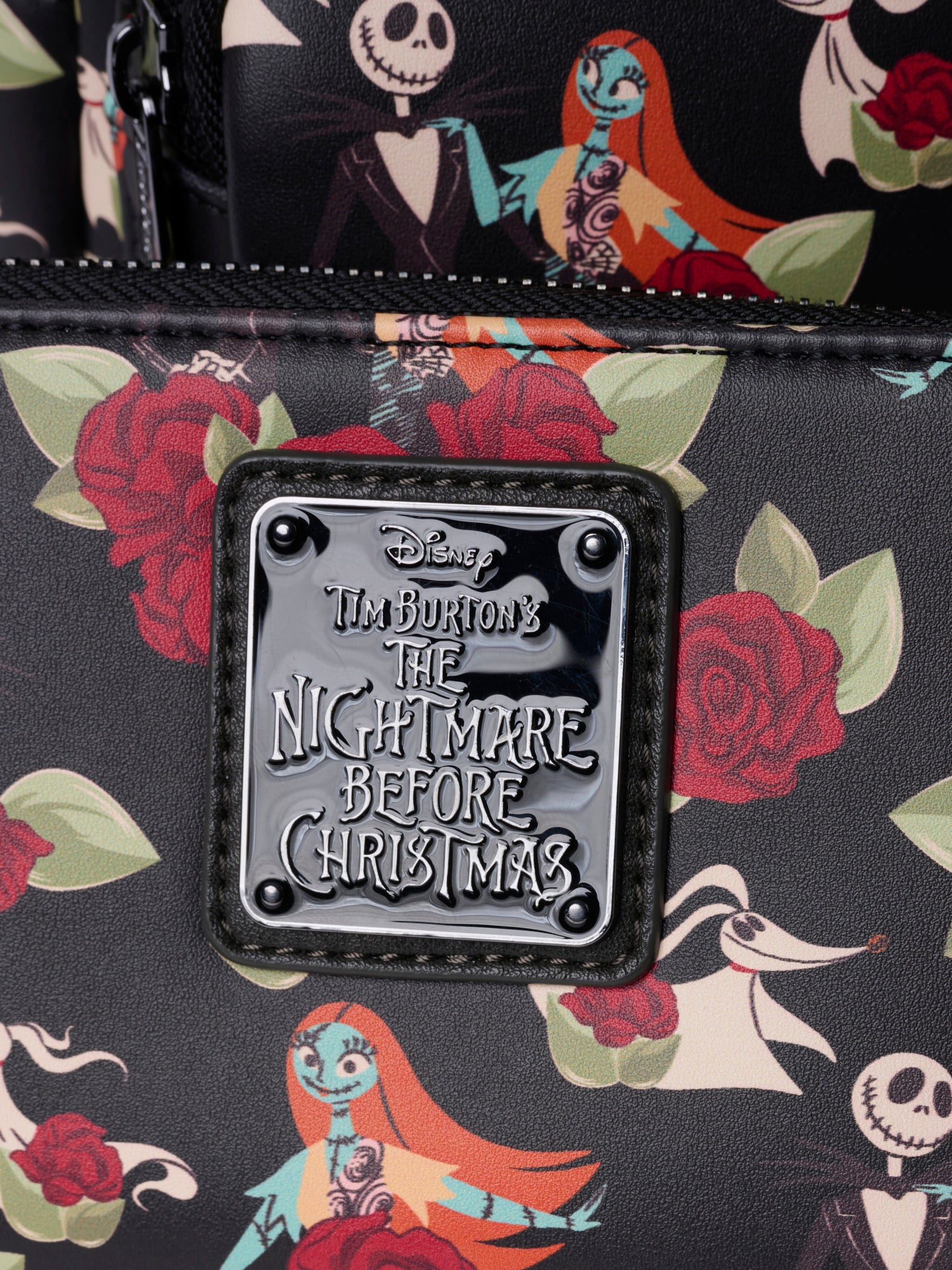 jack skellington loungefly mini backpack Loungefly x The Nightmare Before Christmas Jack Skellington Floral Min – Open and Clothing