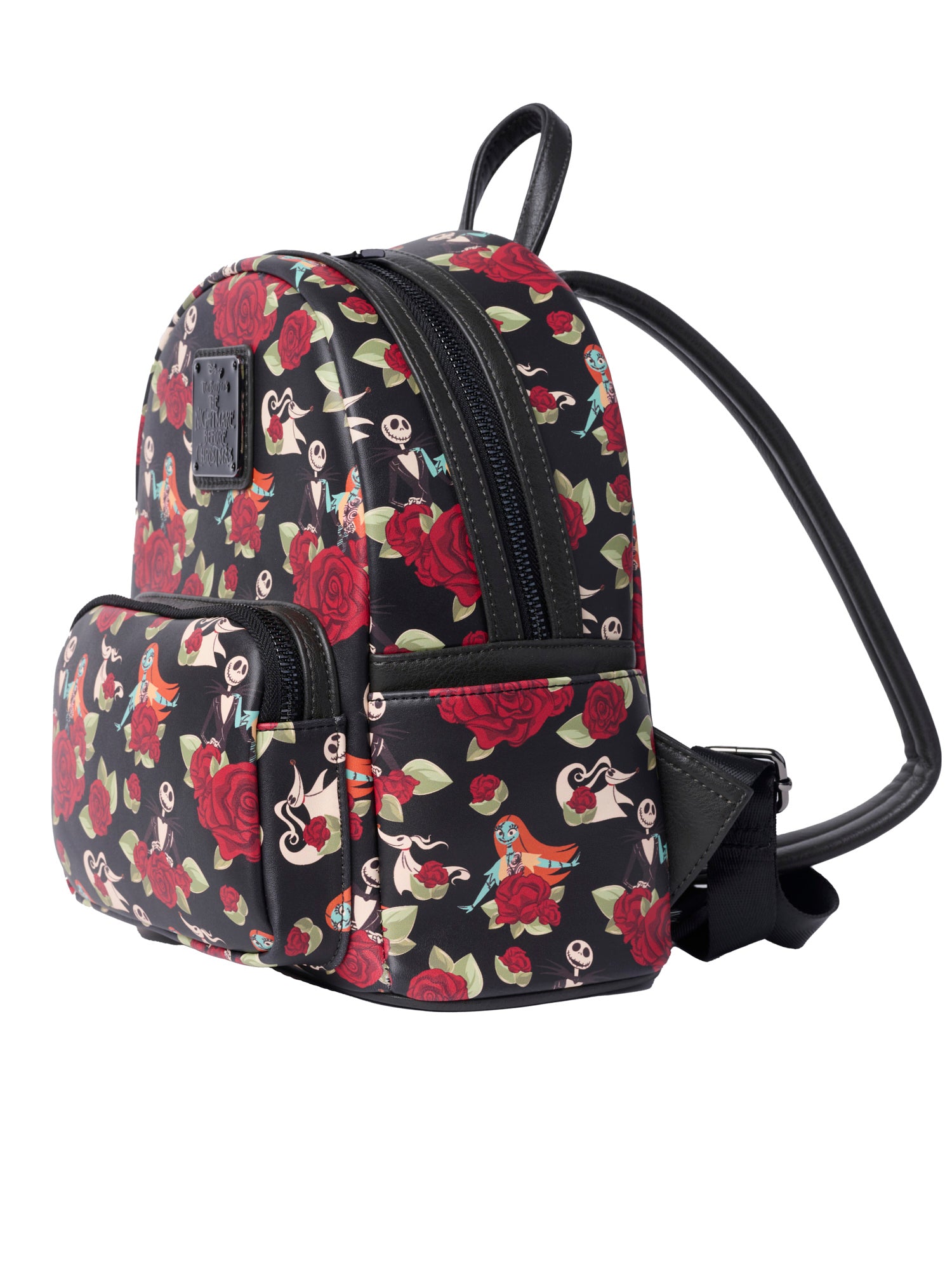 jack skellington mini backpack by loungefly Loungefly x The Nightmare Before Christmas Jack Skellington Floral Min – Open and Clothing