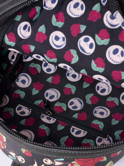 Loungefly x The Nightmare Before Christmas Jack Skellington Floral Mini Backpack