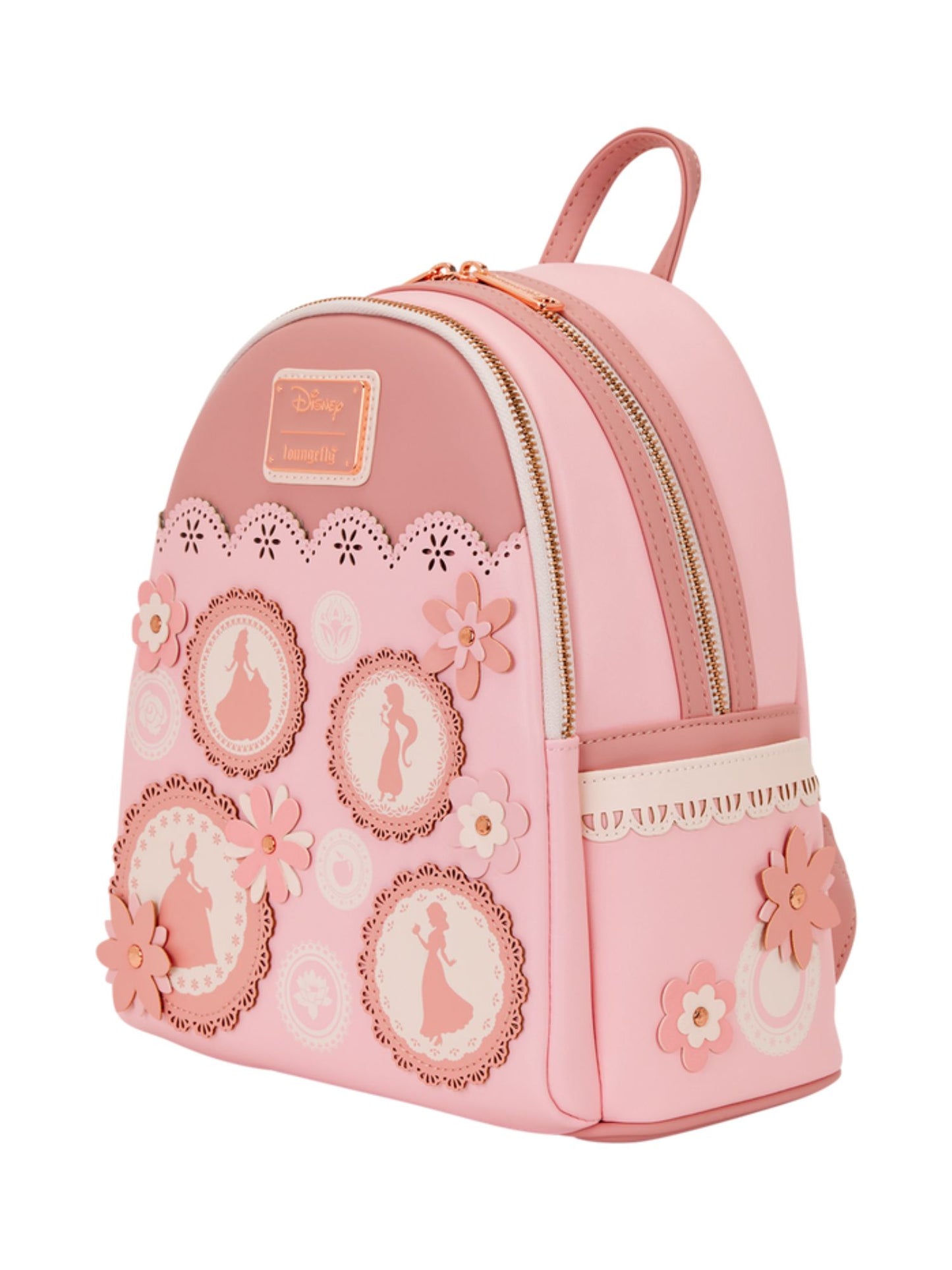 Loungefly x Disney Princess Floral Lace Mini Backpack